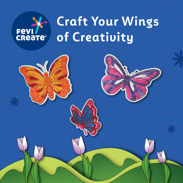 Fevicreate Surf Sand Butterflies Art & Craft Kit