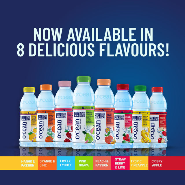 O'cean Beverages Pink Guava Flavoured Water