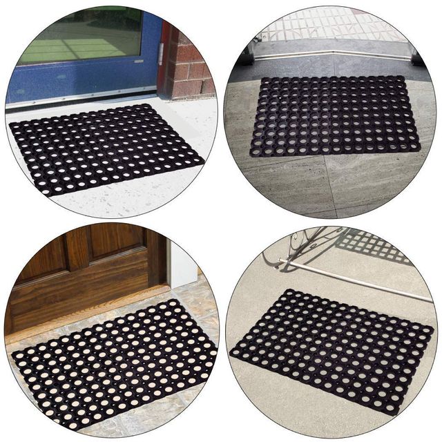 Status Rubber Hollow Mat Set Of 2 40 Cm x 60 Cm