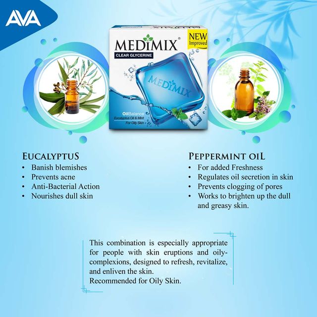 Medimix Clear Glycee Oil Balance Soap