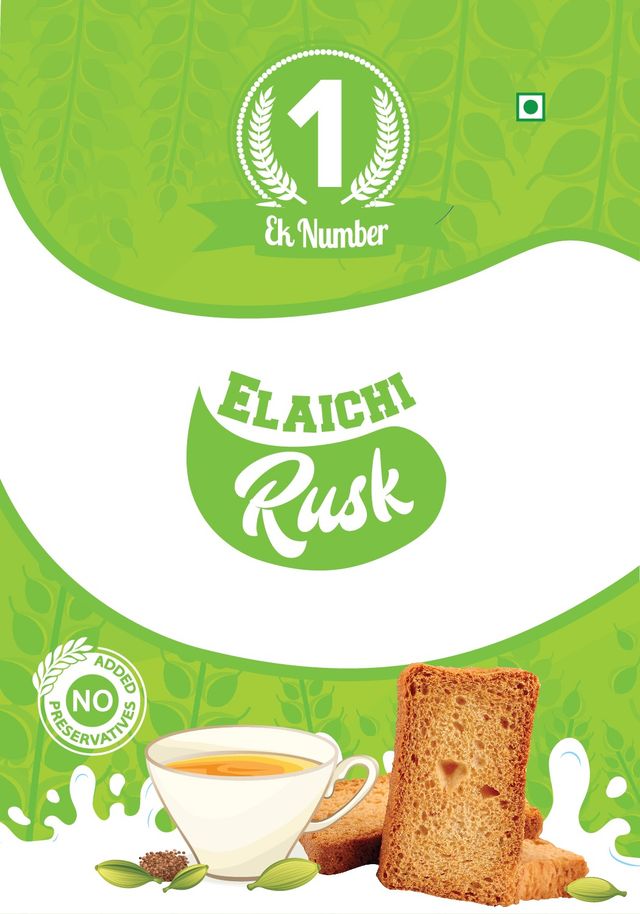Ek Number Elaichi Rusk