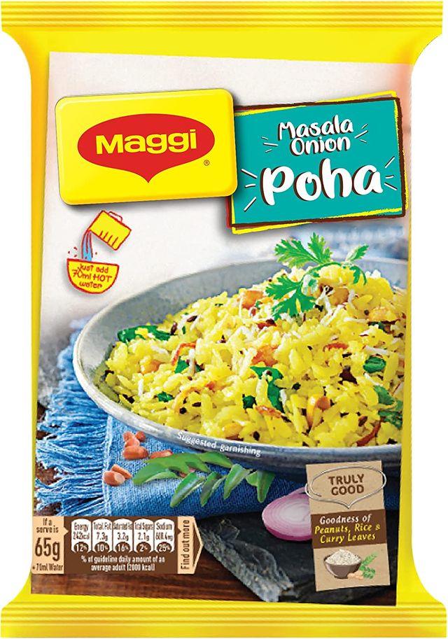 Maggi Masala Onion Poha
