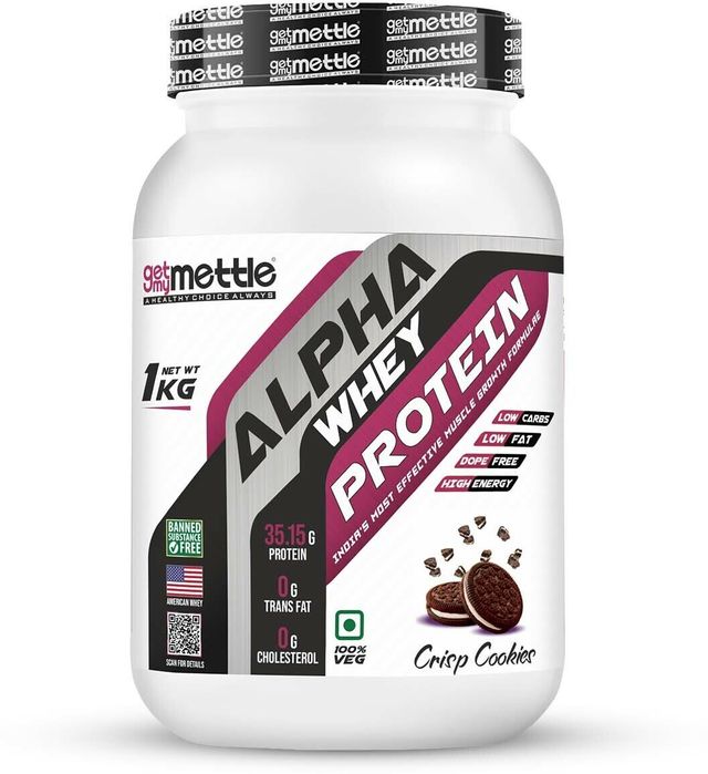 Getmymettle Alpha Whey Protein (Crisp Cookies)