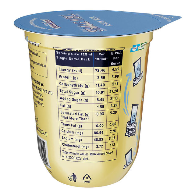 Mamie Yova Deliciously French Fruit Yogurt Mango(90 gms), Mamie Yova Yo Pop Yoghurt Drink Mango(125 ml)