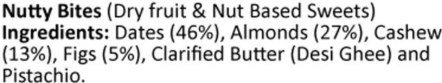 Lal Sweets Lal Nutty Bites