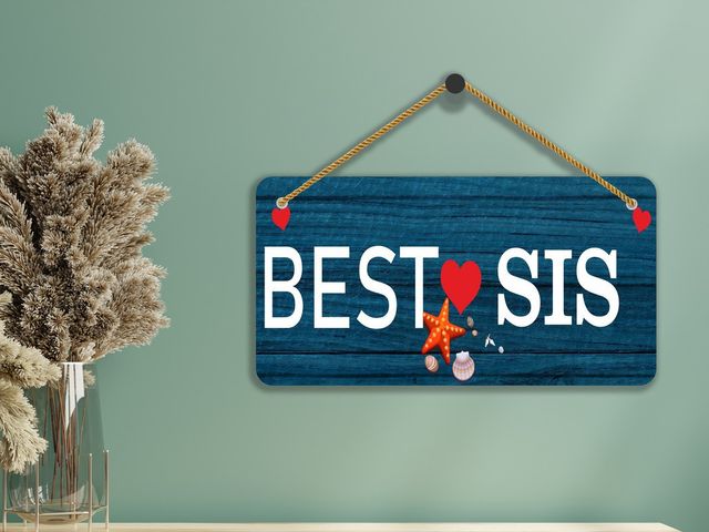 Saf Best Sis Beautiful Home Decoration Wall Hanging|Wharec-22