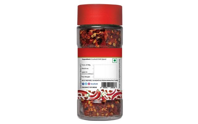 Keya Wonder Hot Red Chilli Flakes