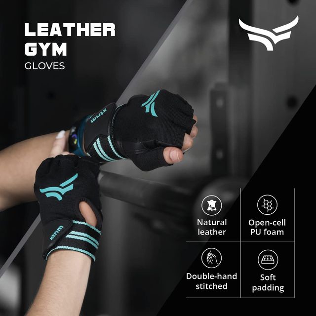 Xtrim Gym Gloves with Wrist Support - S