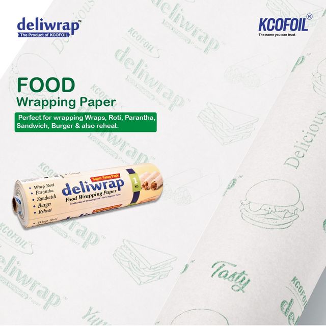 Kcofoil Food Wrapping paper | 1 kg For Food Wrapping