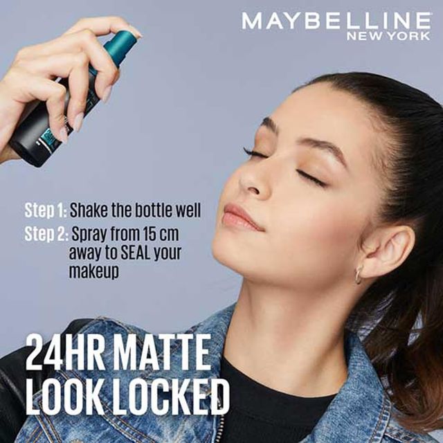 Maybelline New York Setting Spray, Transfer-Proof,Fit Me Matte + Poreless