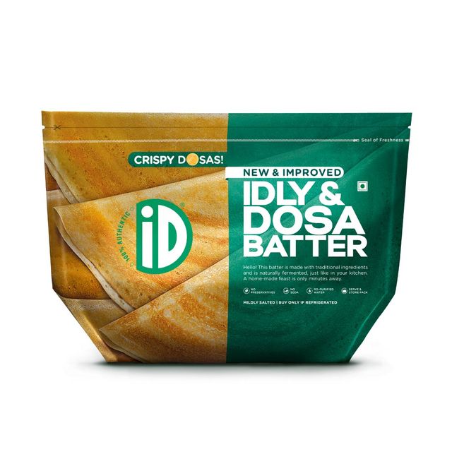 Id Idli & Dosa Batter(1kg) & Id Coriander Chutney(120gms) Combo