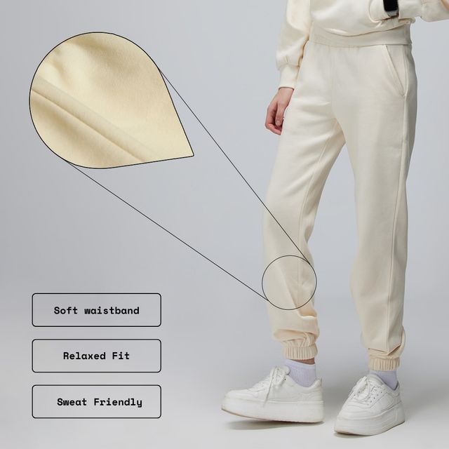 Cava Women's Joggers Go-Anywhere | Ivory - XXL