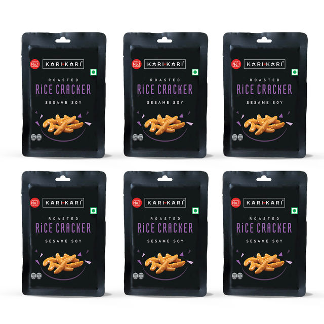 Kari Kari Sesame Soy- Pack of 6 108 g X 2 Combo