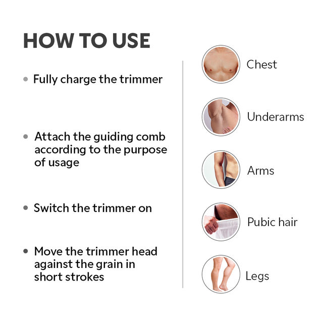 Zlade Ballistic Pro Full-Body Manscaping Trimmer For Men