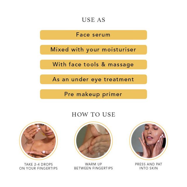 Ras Luxury Skincare Jade Guasha Stone & 24K Gold Face Elixir