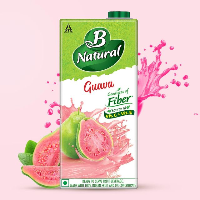 B Natural Guava Fruit Juice