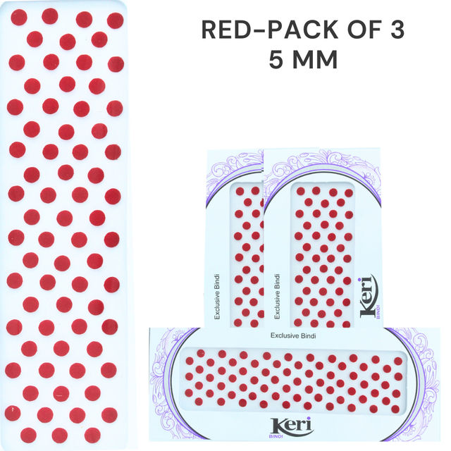 Bindi Red 5mm