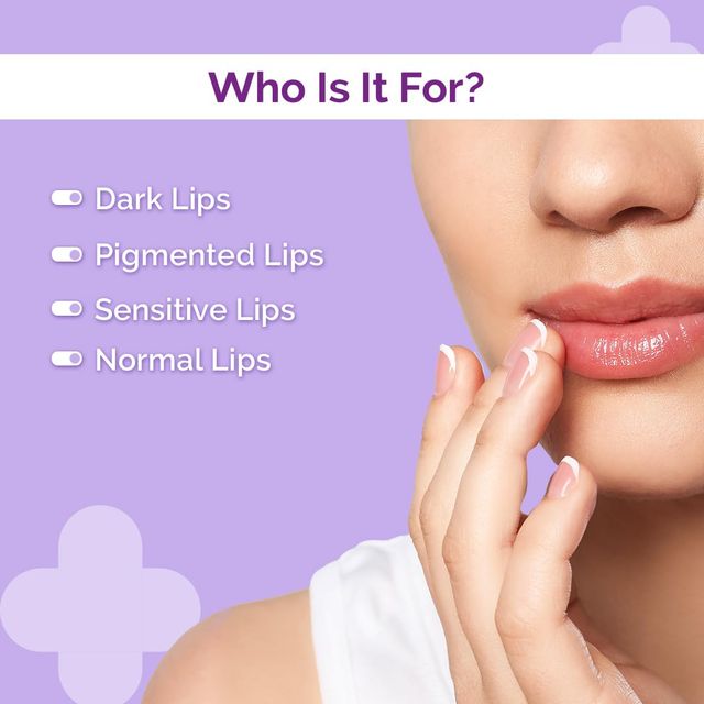The Derma Co. 1% Kojic Acid Lip Balm Reduces Dark Spots, Pigmentation & Blemishes