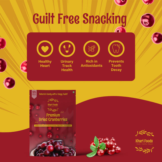Khari Foods Cranberries Dried
