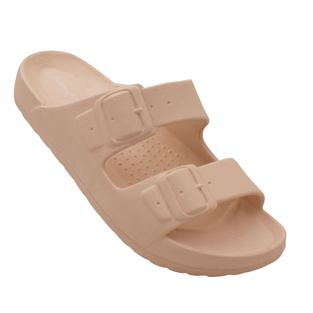 Bonkerz Men's Slipper | Beige - UK 8