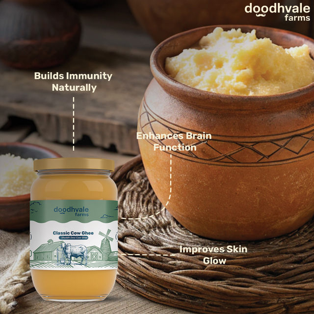 Doodhvale Farms Shuddh Cow Desi Ghee