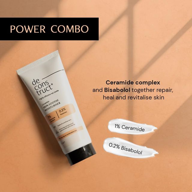 Deconstruct Skin Soothe Moisturizer- 1% Ceramides + 0.2% Bisabolol