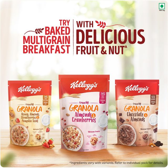 Kellogg's Almonds And Cranberries Granola