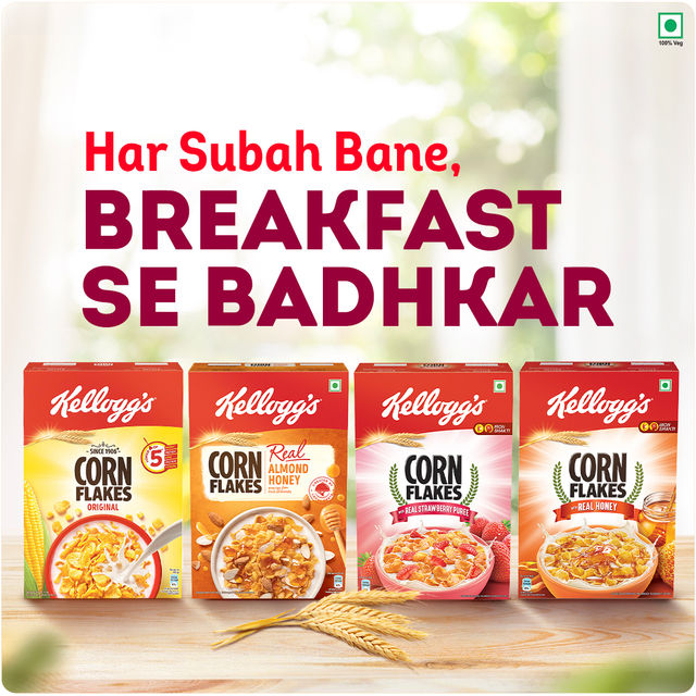 Kelloggs Corn Flakes With Real Honey