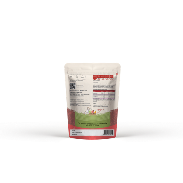 Benny's Bowl Fresh & Wet Dog FOOD - Lamb And French Beans