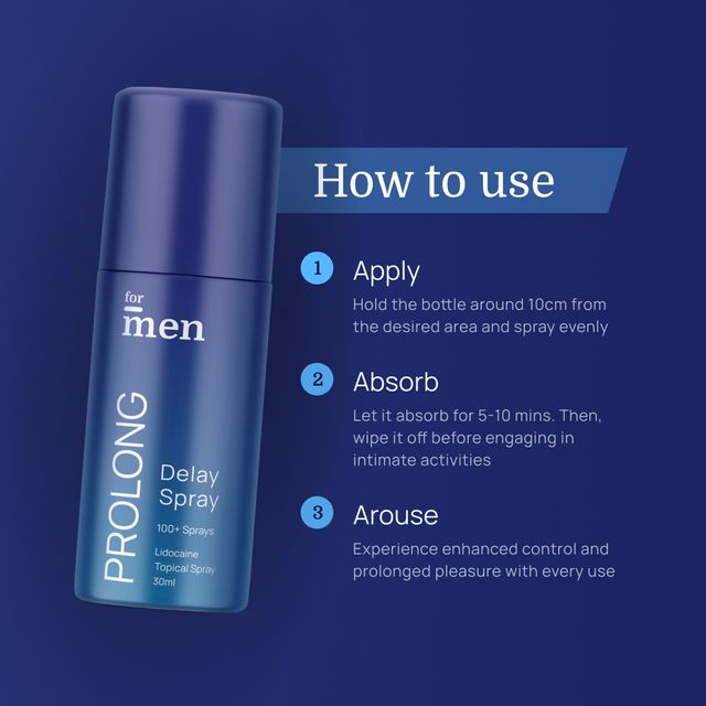 Formen Prolong Delay Spray For Men - Long Lasting