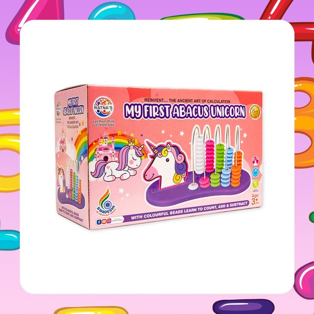 Ratna's My First Abacus Unicorn