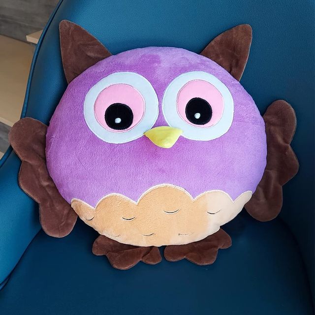 Webby Plush Cute Owl Shaped Soft Toys for Boys and Girls