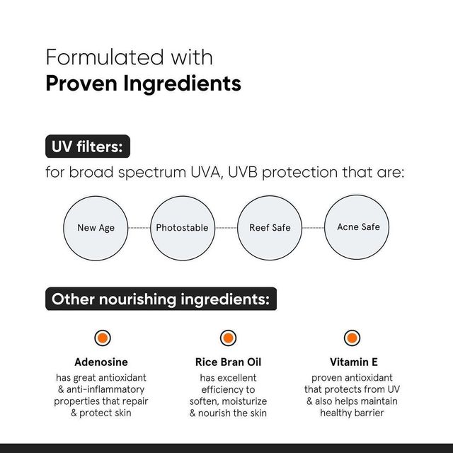Minimalist Spf 50 Sunscreen Stick With Adenosine, Rice Bran Oil & Vitamin E