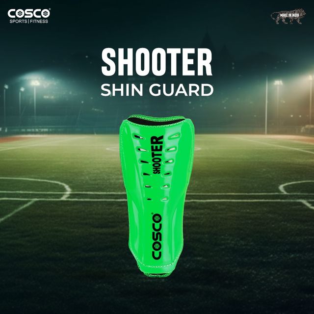 Cosco Plastic Shin Guard - Shooter
