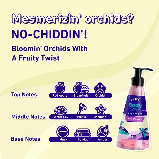 Plum Bodylovin' Orchid You Not Shower Gel