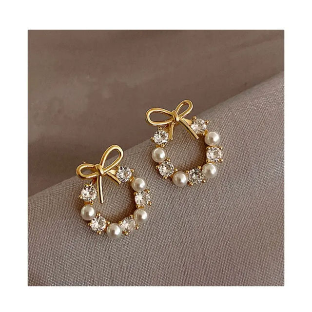 Estailo Fashion Women's Jewellery Earrings Gold OS | E0001471