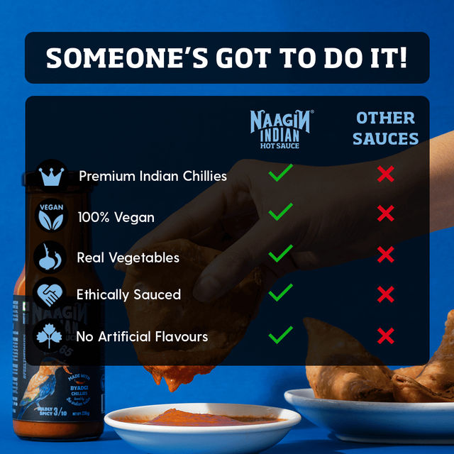 NAAGIN Indian Hot Chilli Spicy Sauce - The 65