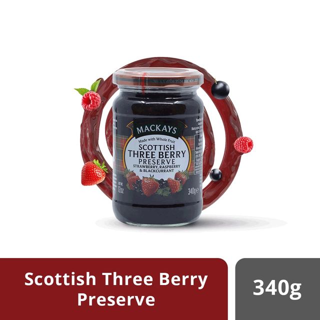 Scottish Mackeys Three Berry Preserve