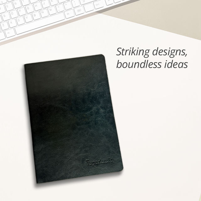 Paperkraft Signature Series | Soft Pu |size 210mm X 145mm | Ruled | 160 Pages