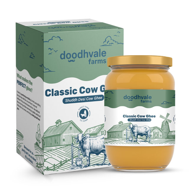 Doodhvale Farms Shuddh Cow Desi Ghee