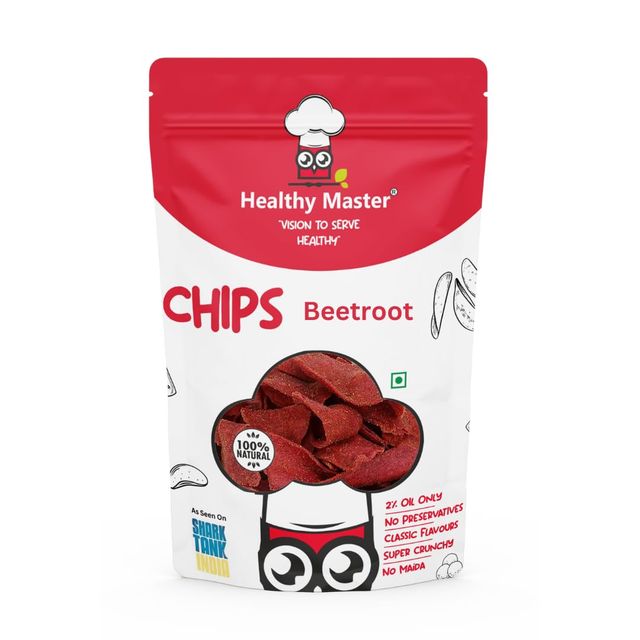 Healthy Master Baked Beetroot Chips