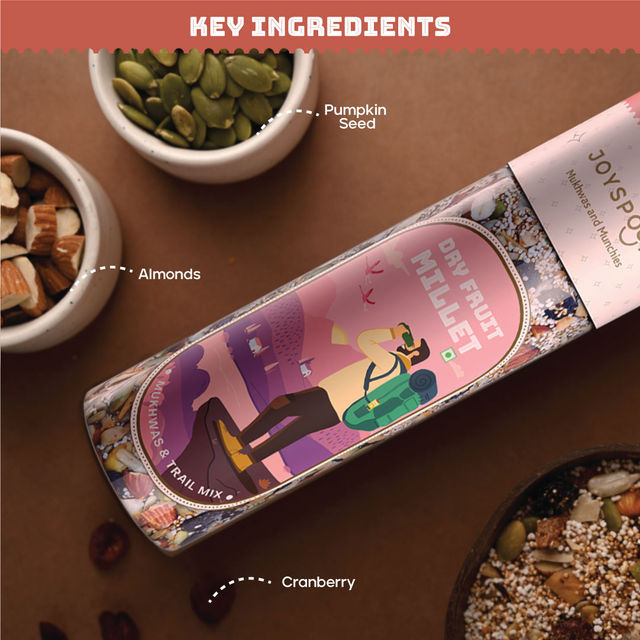 Joyspoon Dryfruit Millet Mukhwas