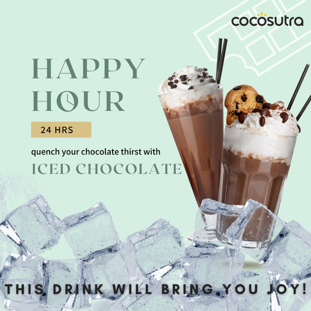 Cocosutra Swiss Vanilla Hot Chocolate Mix, makes 8 cups