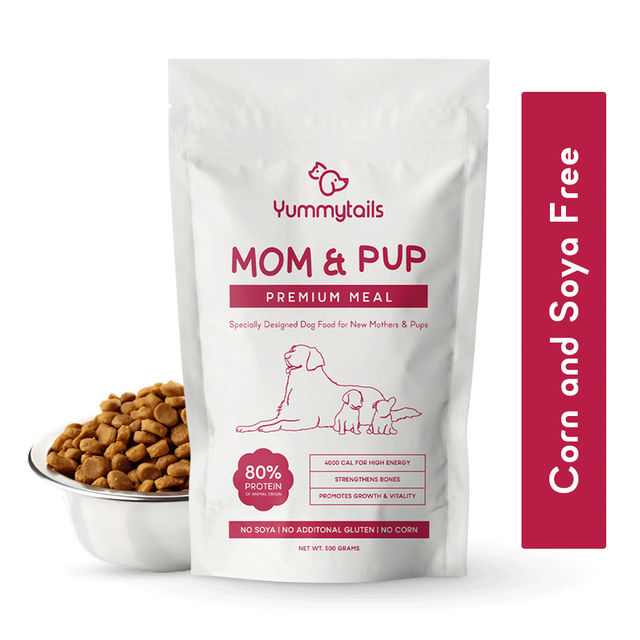 Yummytails Puppy Dog Food | 80% Chicken and Fish Protein 500 g X 3 Combo