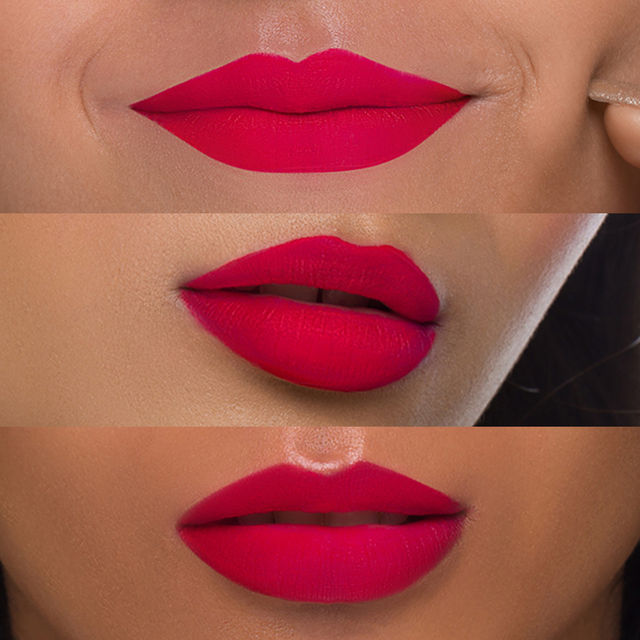 SUGAR Cosmetics Me Not Liquid Lipstick - Hot Shot | Sulphate Free