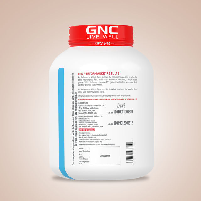 Gnc Pro Performance Weight Gainer & Black Shaker Combo Double Chocolate