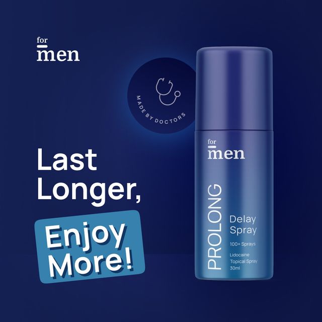 Formen Prolong Delay Spray For Men - Long Lasting