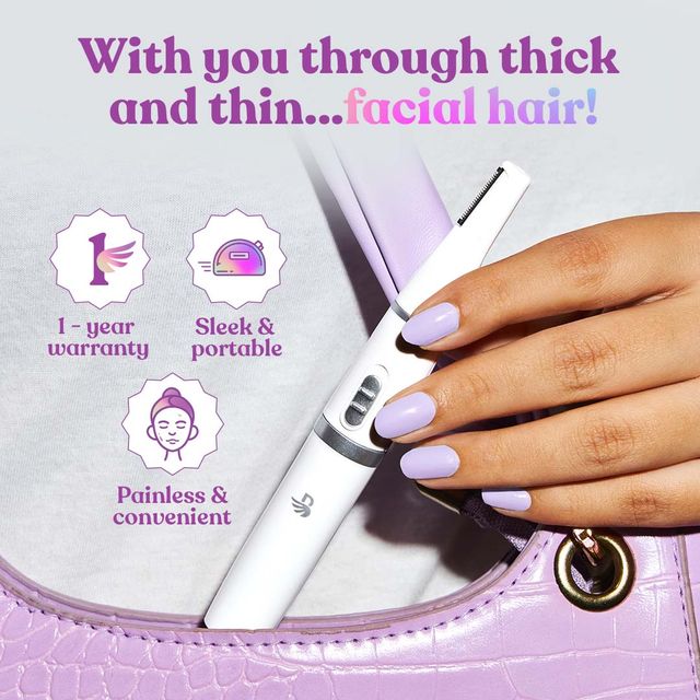 Bombae 4-in-1 Trimmer for Women Facial Hair Removal and Eyebrows