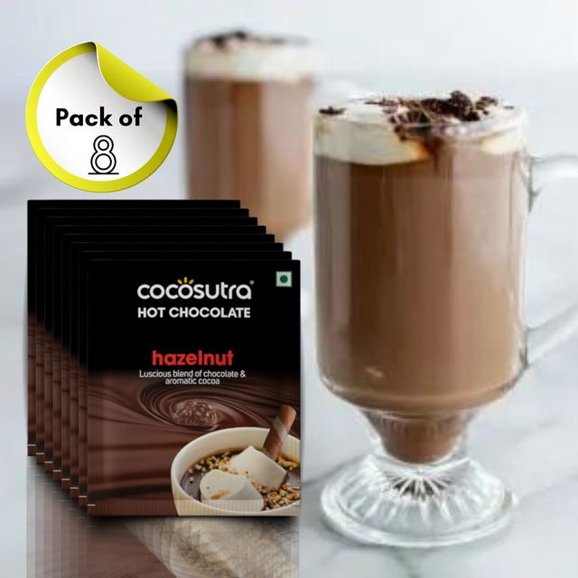 Cocosutra Hazelnut Hot Chocolate Powder