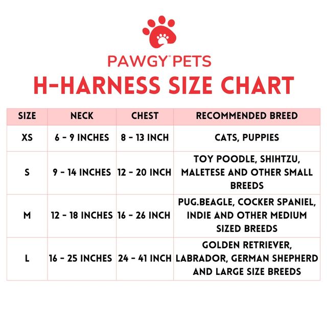 Pawgy Pets H-Harness Mickey Pastel Green For Dogs And Cats| S